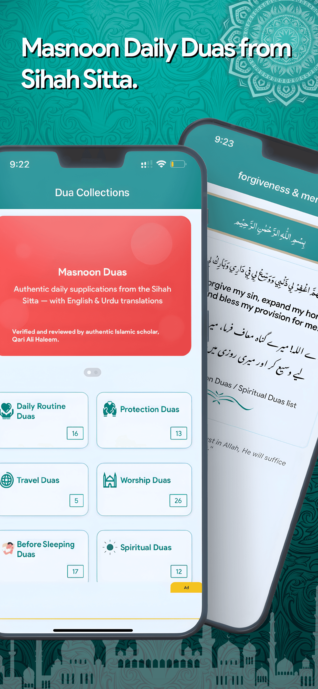 Masnoon Duas & Daily Azkaar